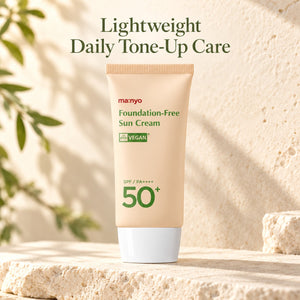 manyo Foundation-Free Sun Cream 50ml