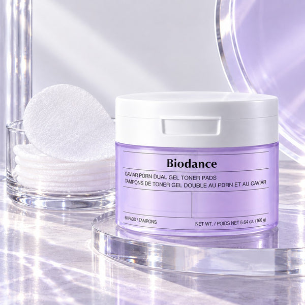 Biodance Caviar PDRN Dual Gel Toner Pad 60 Pads