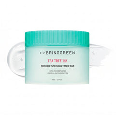 BRINGGREEN Tea Tree Cica Trouble Soothing Toner Pad 90 Pads