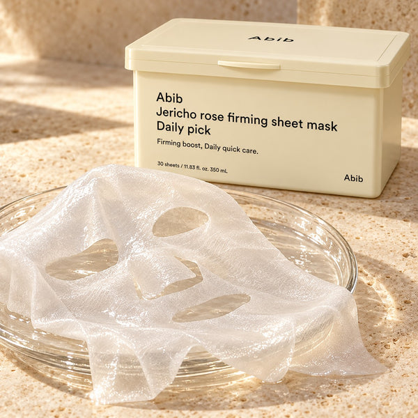 Abib Jericho Rose Firming Sheet Mask Daily Pick 30 Sheets