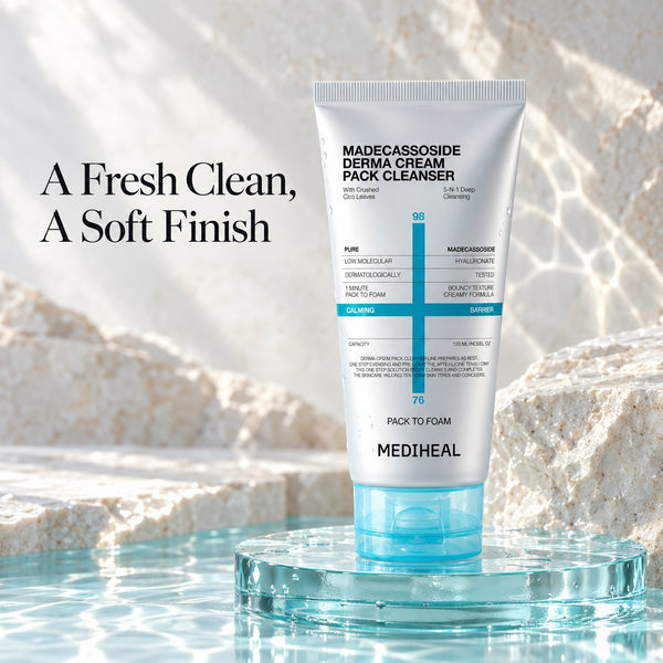 MEDIHEAL Madecassoside Derma Cream Pack Cleanser 120ml
