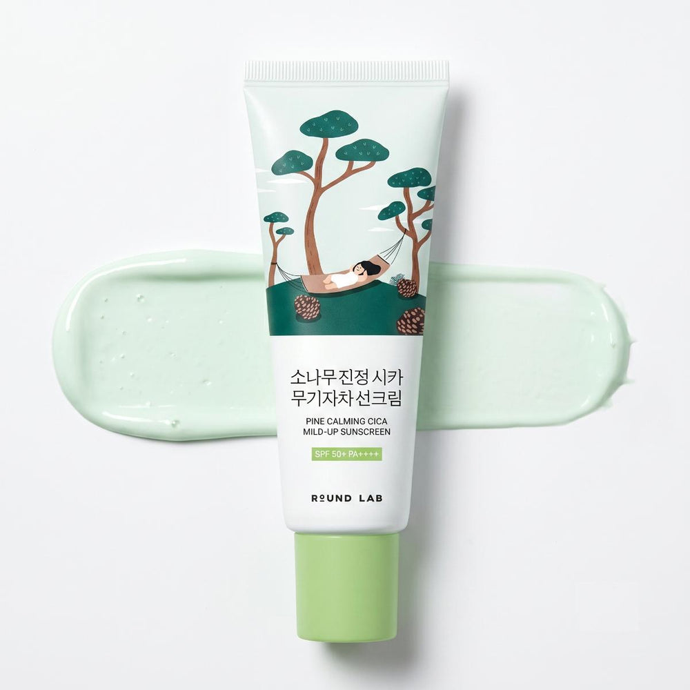 ROUND LAB Pine Calming Cica Mild-Up Sunscreen 40ml