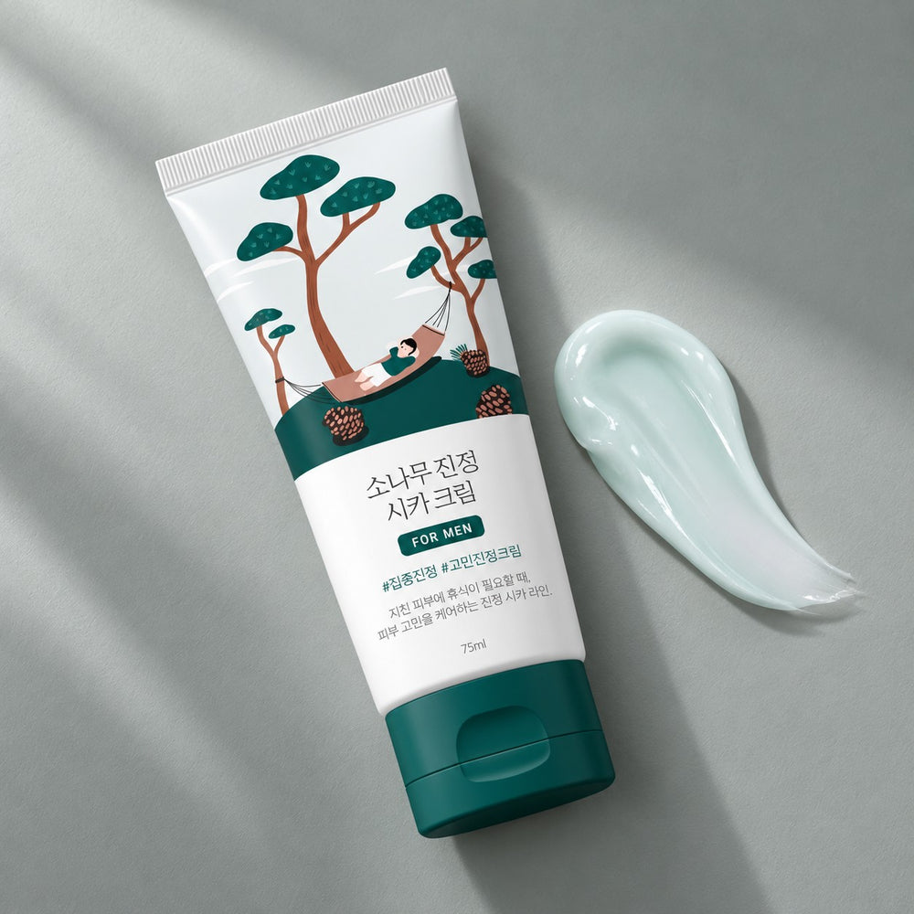 ROUND LAB For Men Pine Calming Cica Cream 75ml
