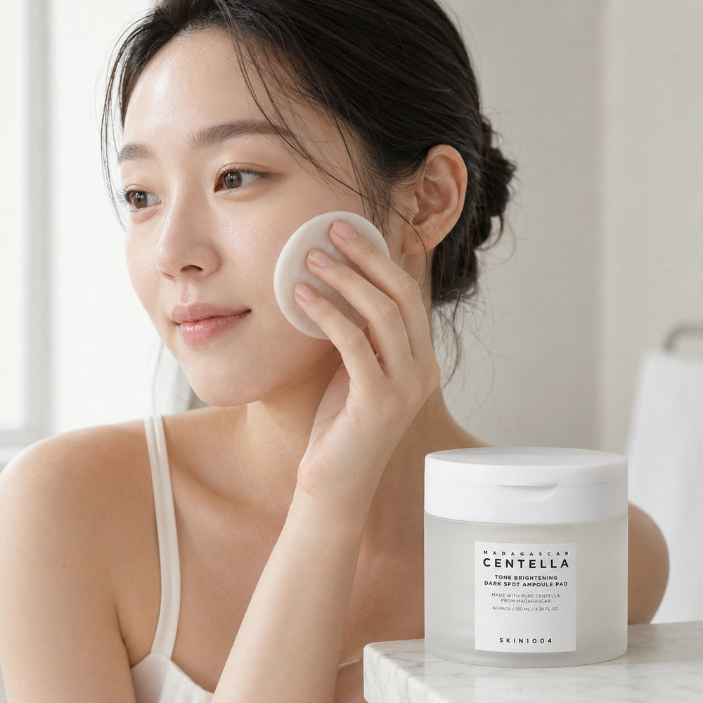 SKIN1004 Madagascar Centella Tone Brightening Dark Spot Ampoule Pad 60 pads