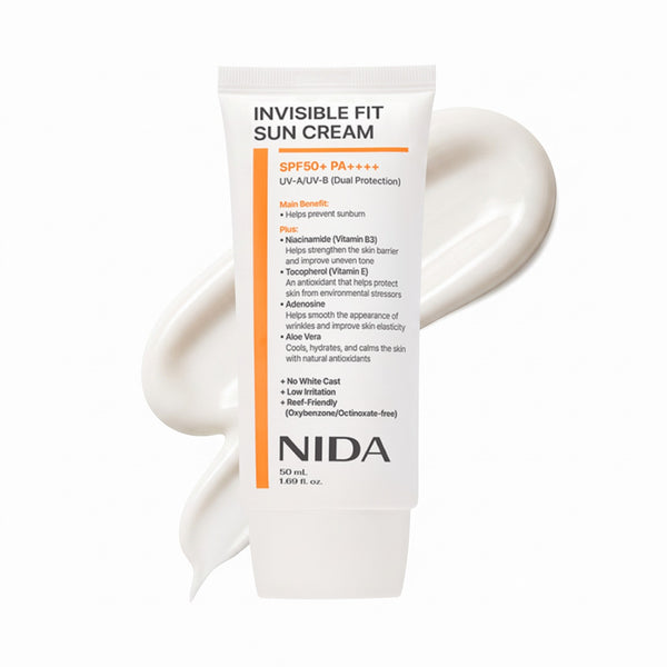 NIDA Invisible Fit Sun Cream 50ml