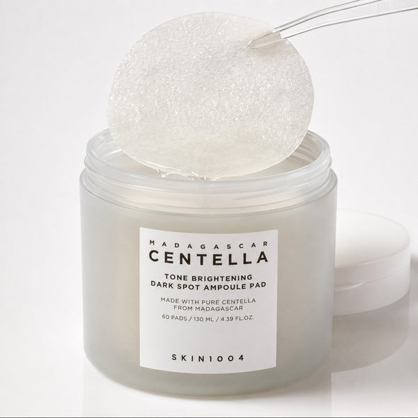 SKIN1004 Madagascar Centella Tone Brightening Dark Spot Ampoule Pad 60 pads