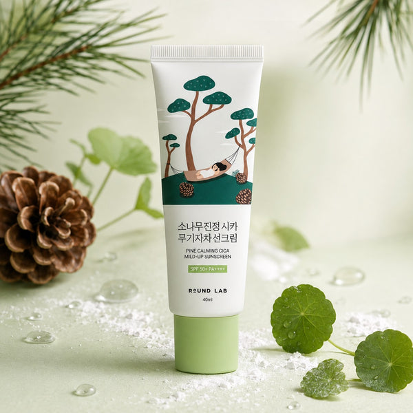ROUND LAB Pine Calming Cica Mild-Up Sunscreen 40ml