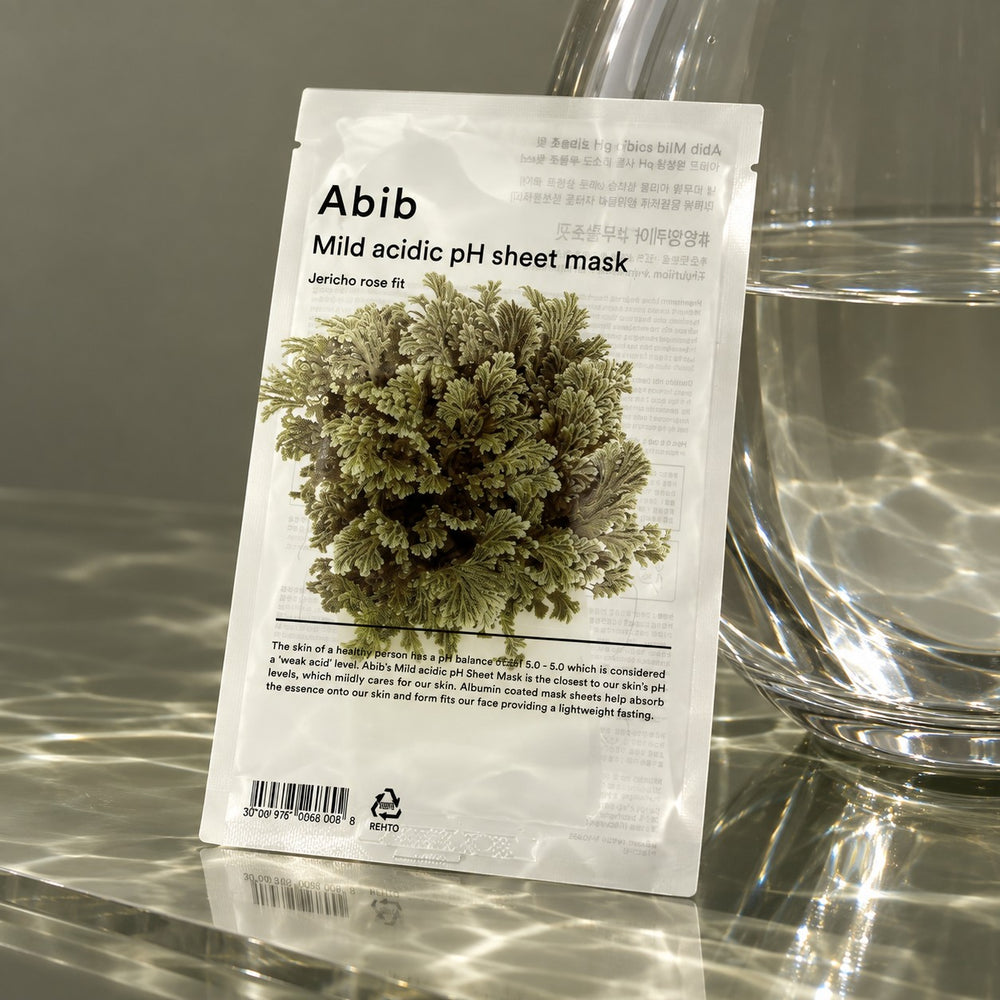 Abib Mild Acidic pH Sheet Mask Jericho Rose Fit 10 Sheets
