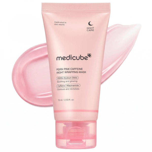 MEDICUBE PDRN Pink Caffeine Night Wrapping Mask 75ml