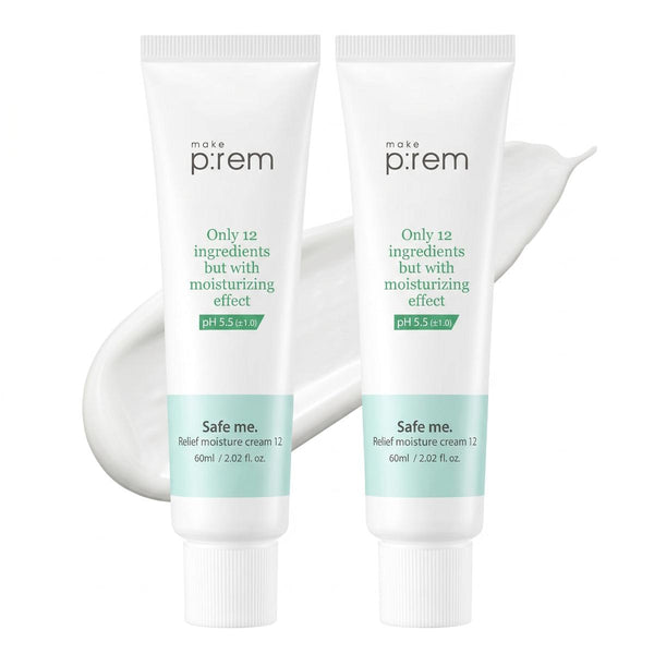 make p:rem Safe me. Relief Moisture Cream 12 60ml 2 pack