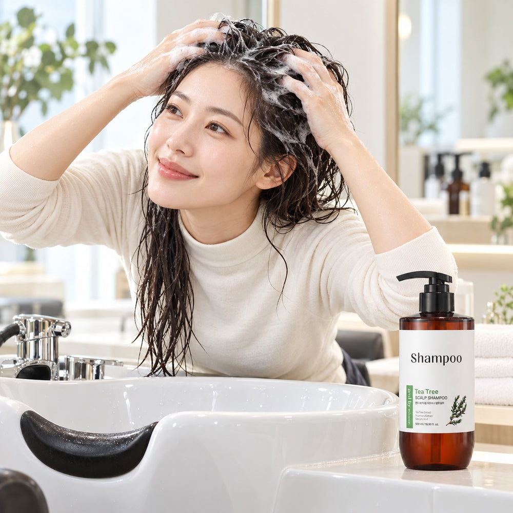 and by mixsoon Tea Tree Scalp Shampoo 500ml