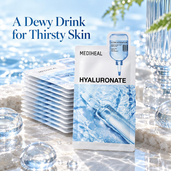 MEDIHEAL Hyaluronate Essential Mask 10 Sheets