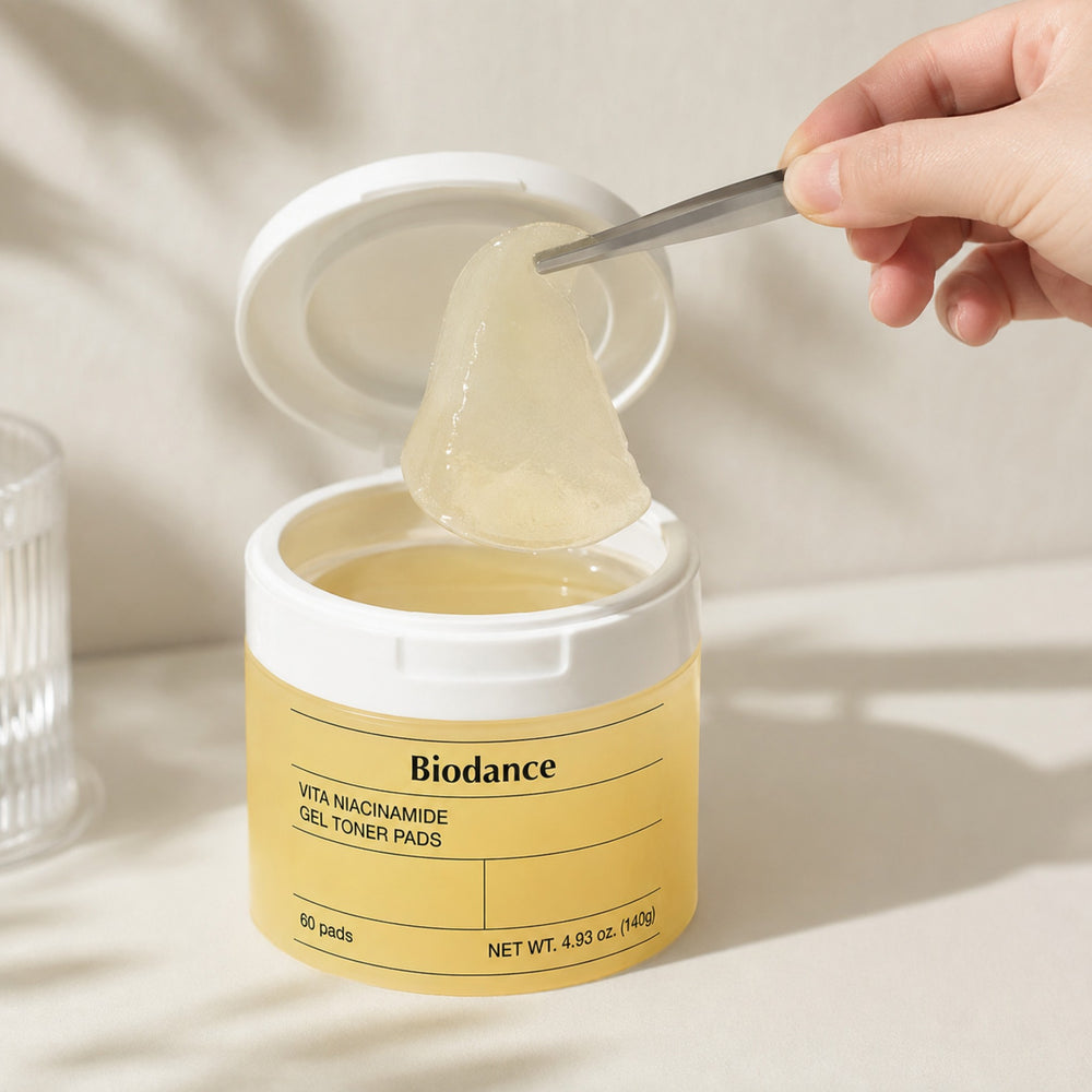 Biodance Vita Niacinamide Gel Toner Pad 60 Pads