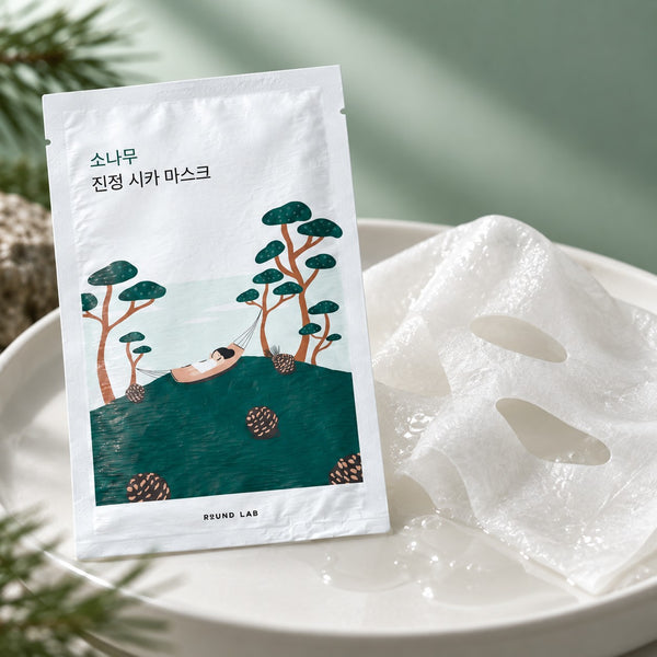 ROUND LAB Pine Calming Cica Mask 10 Sheets