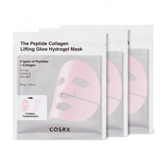 COSRX The Peptide Collagen Lifting Glow Hydrogel Mask 3 Sheets