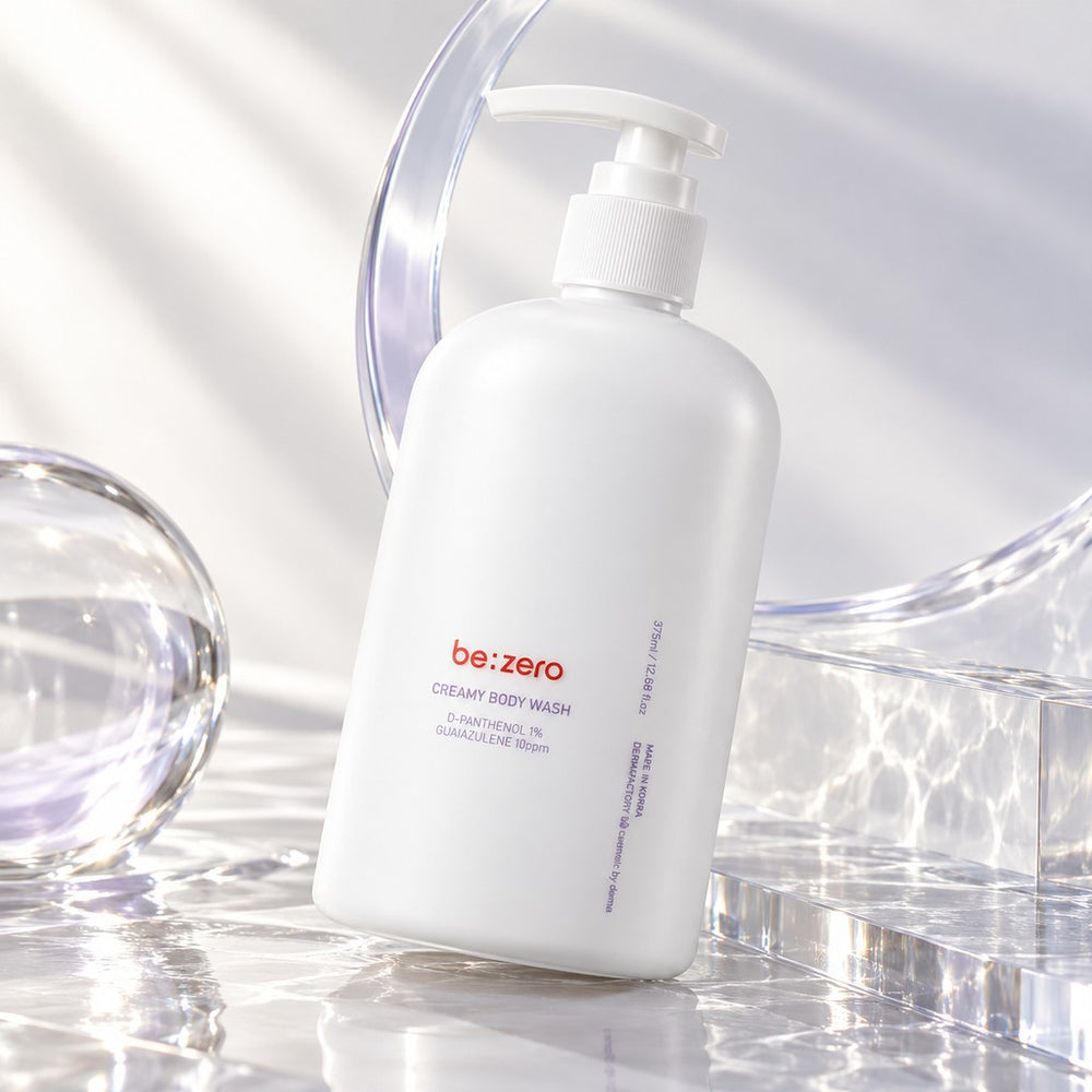 DERMA FACTORY Be:zero Creamy Body Wash 375ml