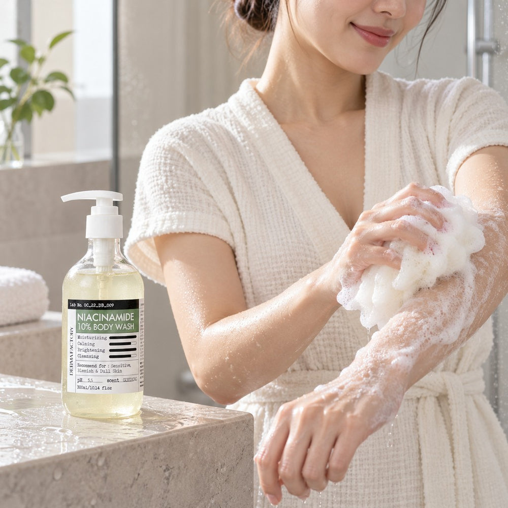 DERMA FACTORY Niacinamide 10% Body Wash 300ml