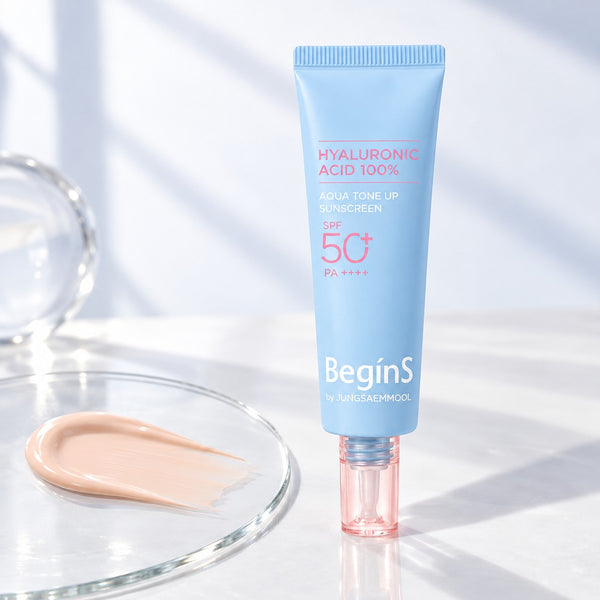 BeginS by JUNGSAEMMOOL Hyaluronic Acid 100% Aqua Tone Up Sunscreen 50ml