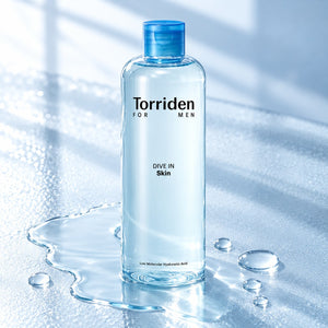 Torriden DIVE IN For Men Low Molecular Hyaluronic Acid Toner 300ml