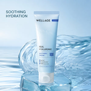 WELLAGE Real Hyaluronic Soothing 100 Cream 80ml