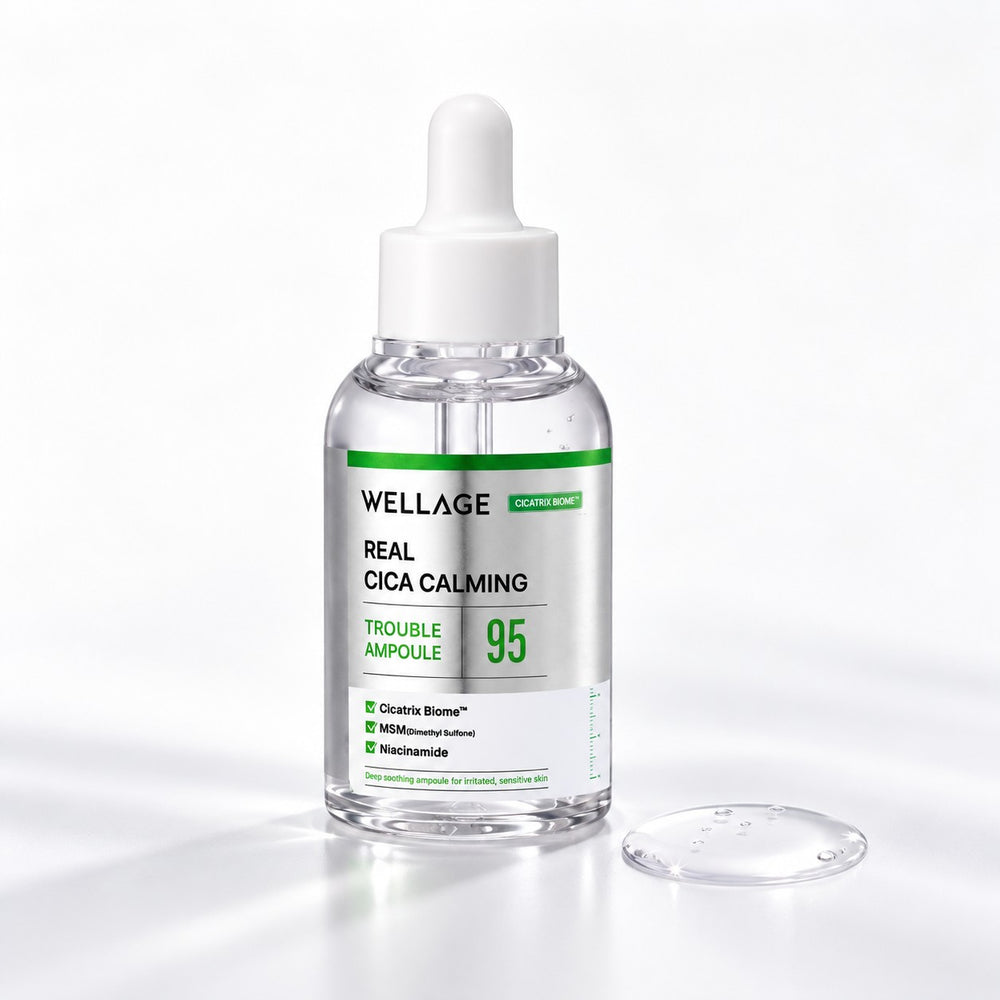 WELLAGE Real Cica Calming 95 Trouble Ampoule 50ml