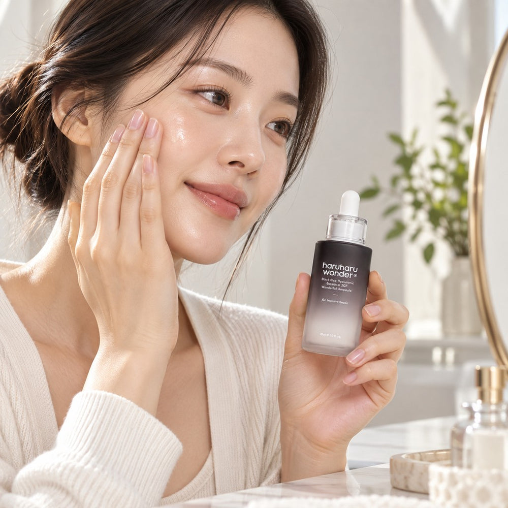 haruharu wonder Black Rice Hyaluronic Botanical 2GF Wonderful Ampoule 30ml