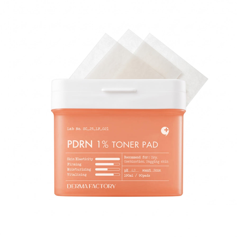 DERMA FACTORY PDRN 1% Toner Pad 90 Pads