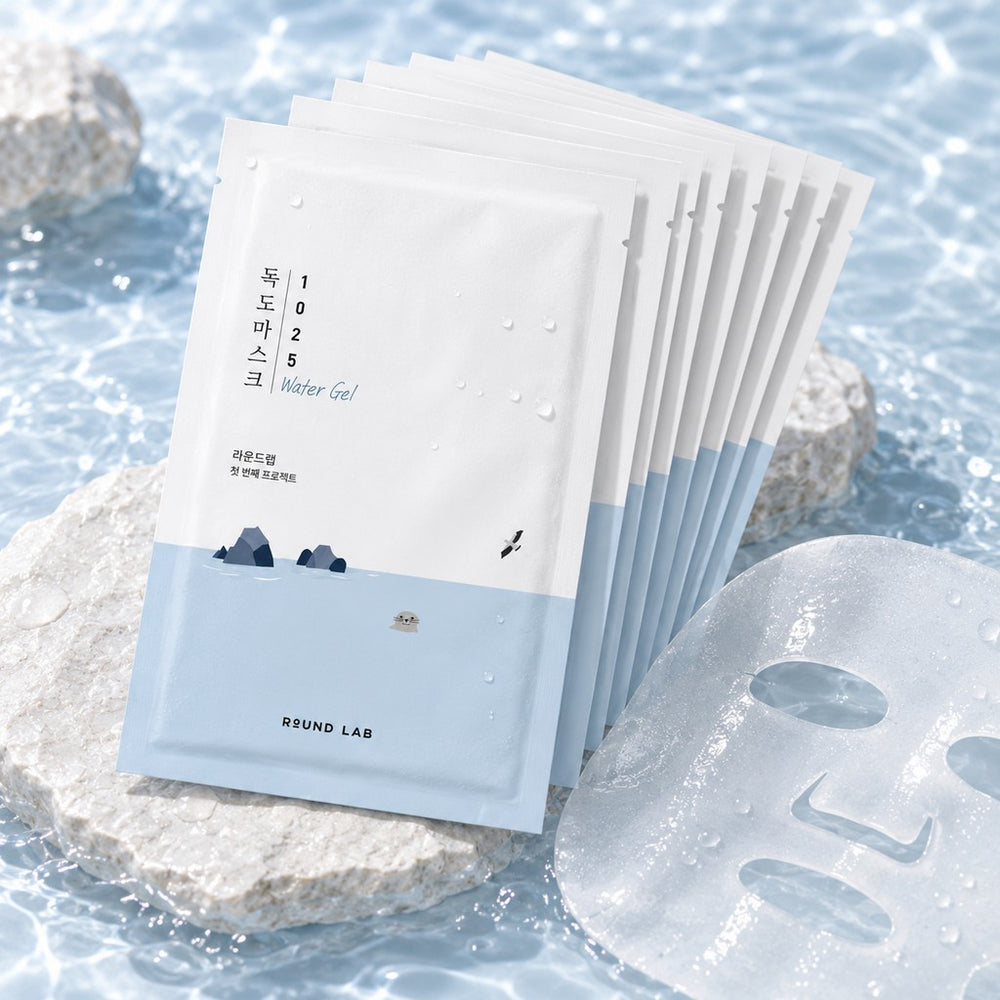 ROUND LAB 1025 Dokdo Water Gel Mask 10 Sheets