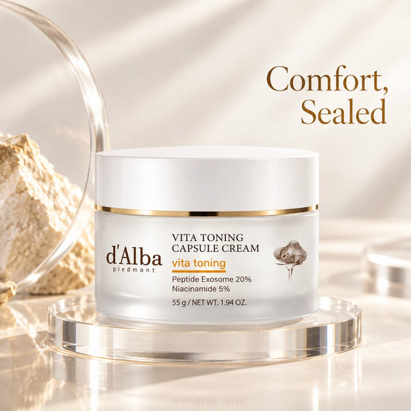 d'Alba White Truffle Vita Toning Capsule Cream Niacinamide 5% 55g