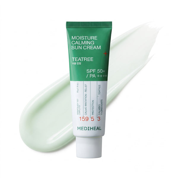 MEDIHEAL Teatree Moisture Calming Sun Cream SPF 50+ PA++++ 50ml