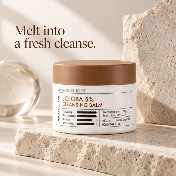 DERMA FACTORY Jojoba 5% Cleansing Balm 90ml