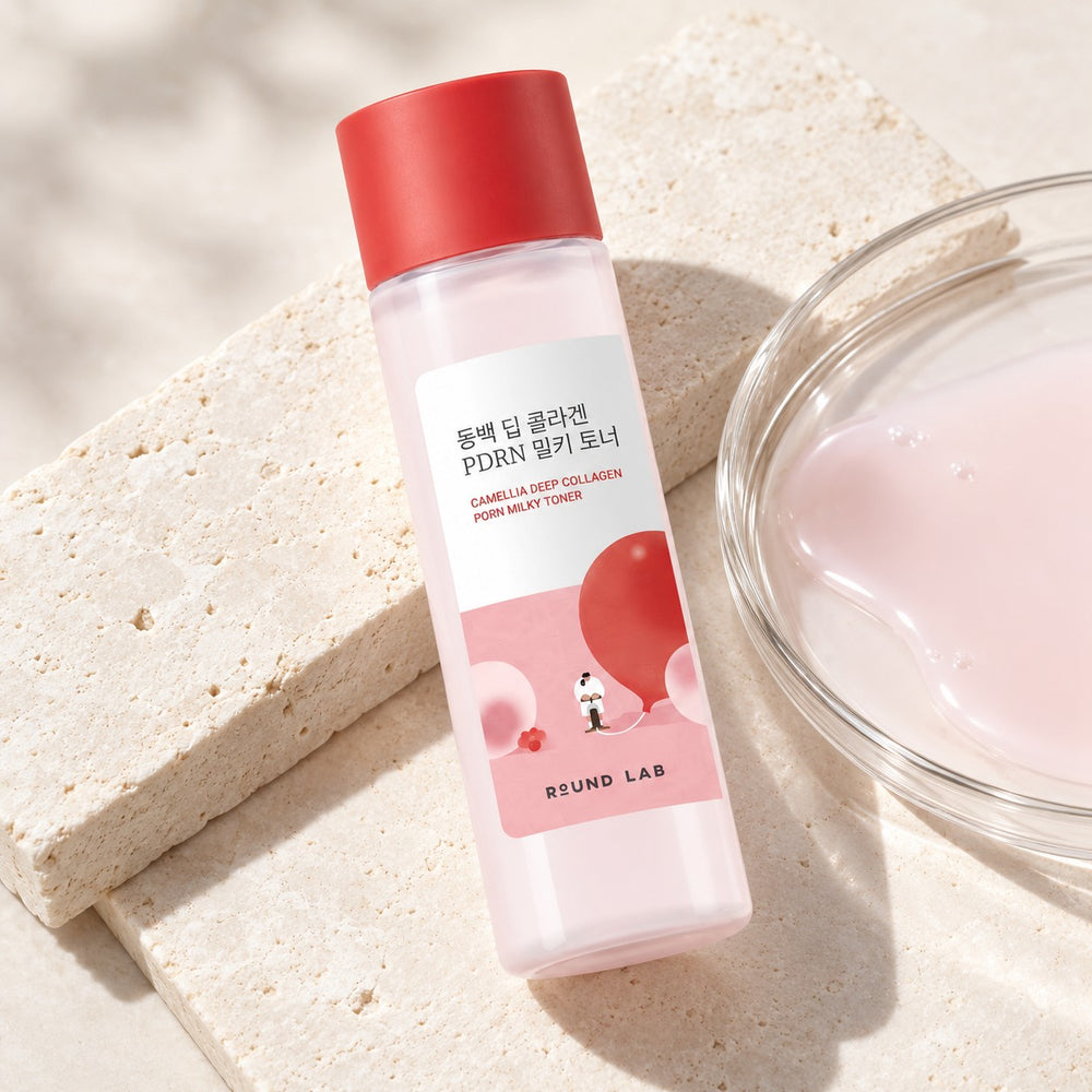 ROUND LAB Camellia Deep Collagen PDRN Milky Toner 150ml