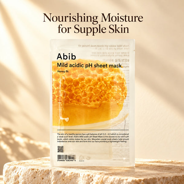 Abib Mild Acidic pH Sheet Mask Honey Fit 10 Sheets