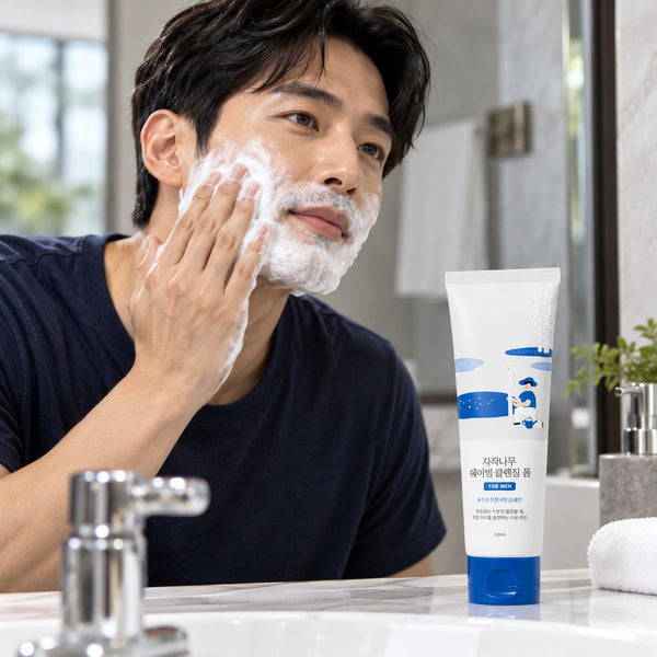 ROUND LAB For Men Birch Juice Shaving Cleansing Foam 120ml