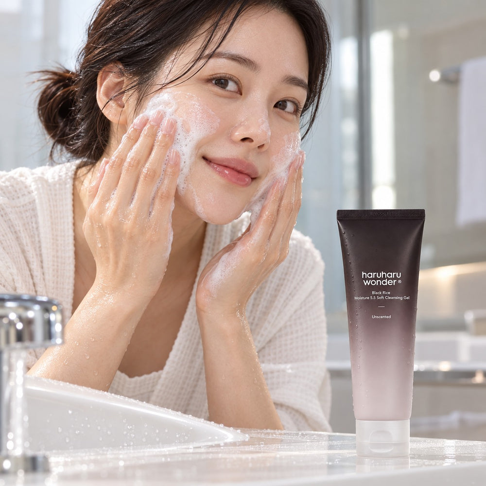 haruharu wonder Black Rice Moisture 5.5 Soft Cleansing Gel 100ml