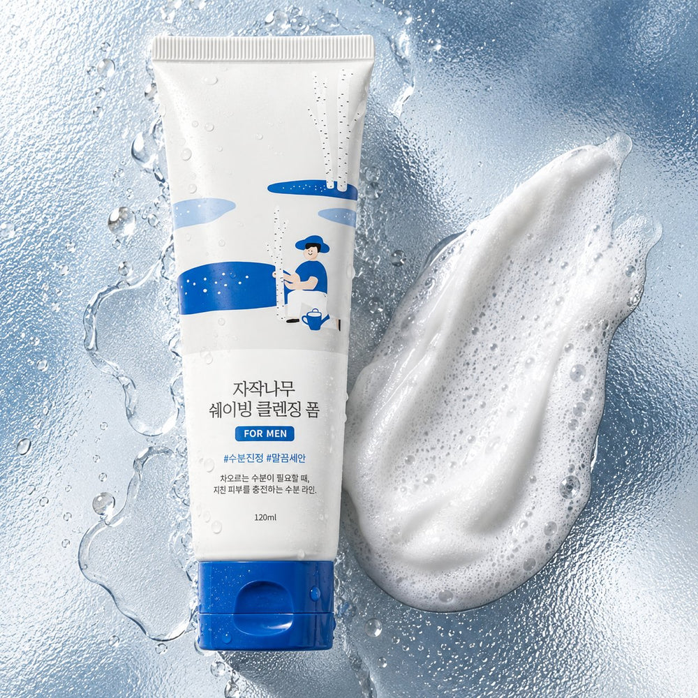 ROUND LAB For Men Birch Juice Shaving Cleansing Foam 120ml
