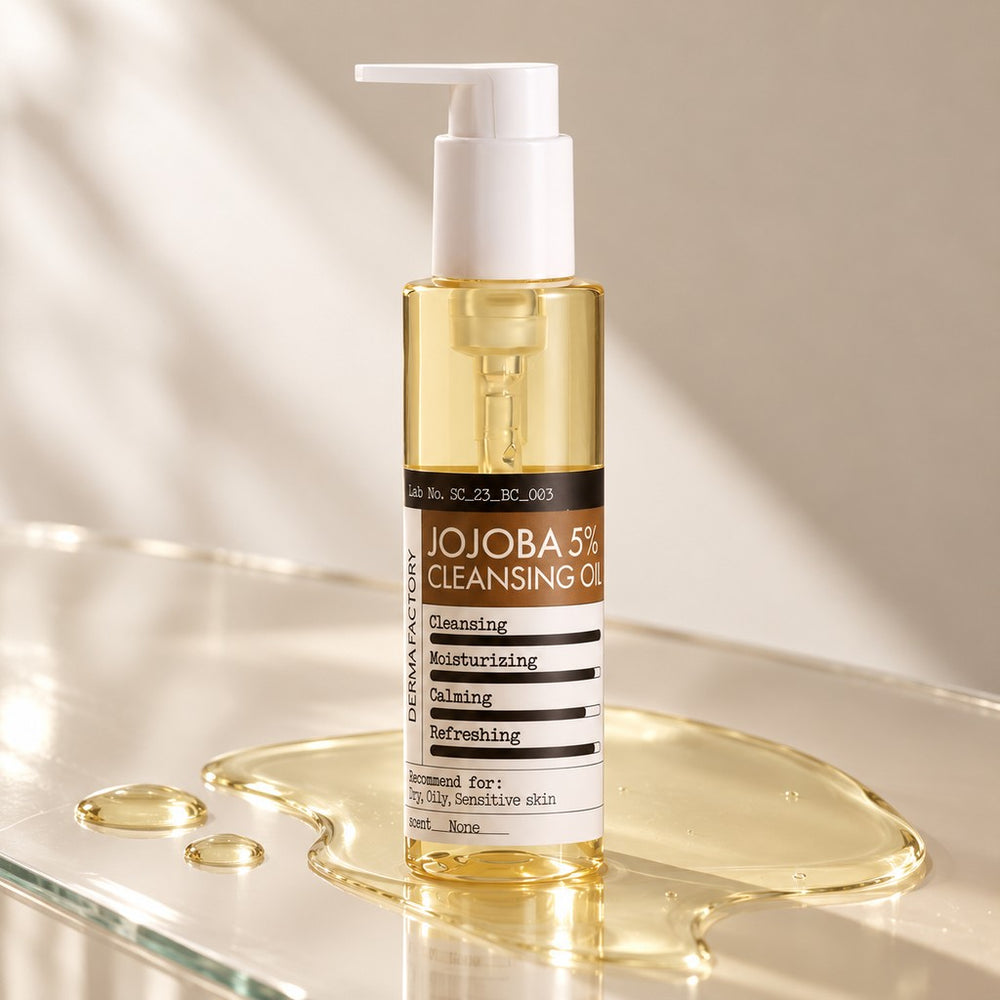 DERMA FACTORY Jojoba 5% Cleansing Oil 150ml