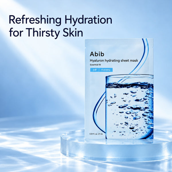 Abib Hyaluron Hydrating Sheet Mask Essential Fit 10 Sheets