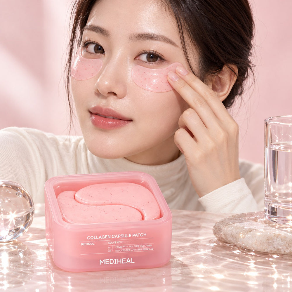 MEDIHEAL Collagen Capsule Eye Patch Retinol 60 Patches