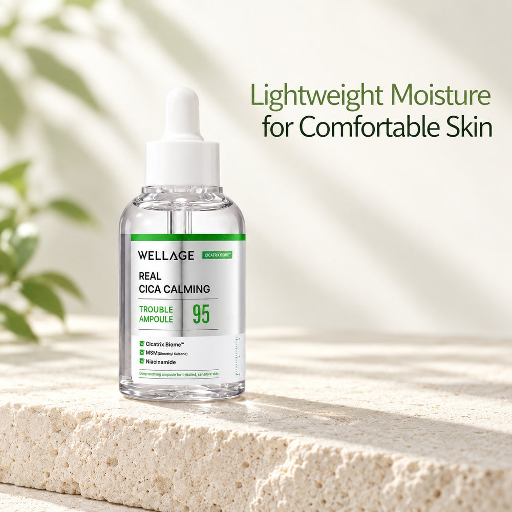 WELLAGE Real Cica Calming 95 Trouble Ampoule 50ml