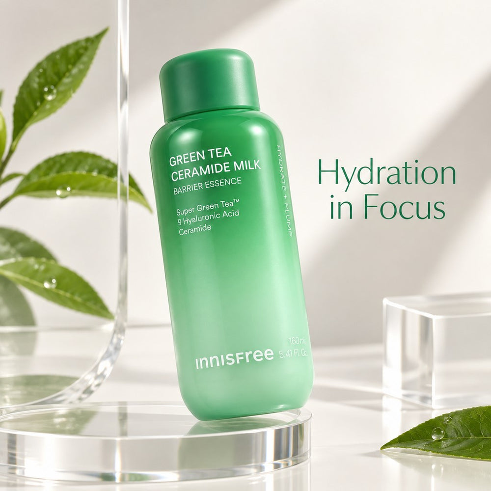 Innisfree Green Tea Ceramide Milk Barrier Essence 160ml