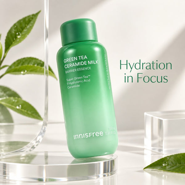 Innisfree Green Tea Ceramide Milk Barrier Essence 160ml