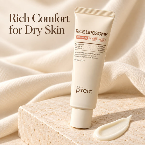 make p:rem Rice Liposome Ceramide Barrier Cream 50ml