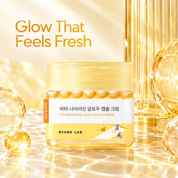 ROUND LAB Vita Niacinamide Glow Capsule Cream 50ml