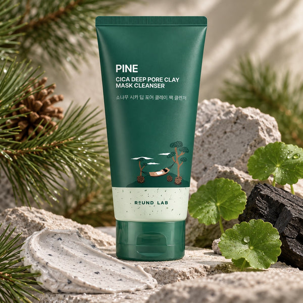 ROUND LAB Pine Cica Deep Pore Clay Mask Cleanser 150ml