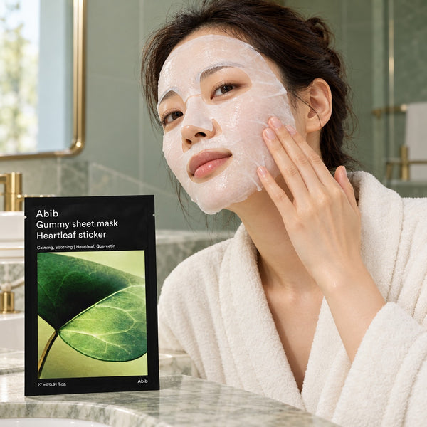 Abib Gummy Sheet Mask Heartleaf Sticker 10 Sheets