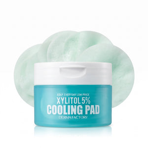 DERMA FACTORY Xylitol 5% Cooling Pad 70 Pads