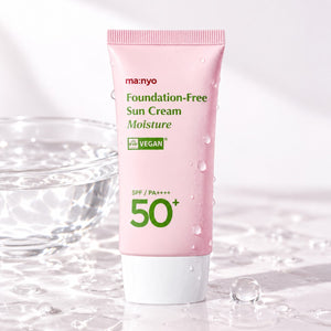 manyo Foundation-Free Sun Cream Moisture 50ml