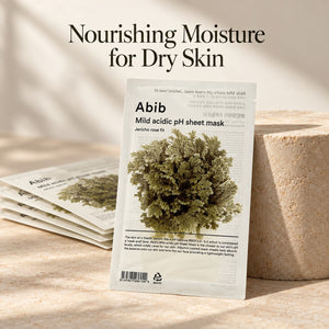 Abib Mild Acidic pH Sheet Mask Jericho Rose Fit 10 Sheets
