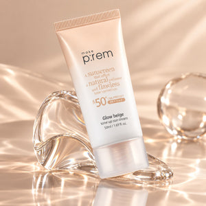 make p:rem Glow Beige Tone Up Sun Cream 50ml
